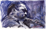 John Coltrane by Yuriy Shevchuk
